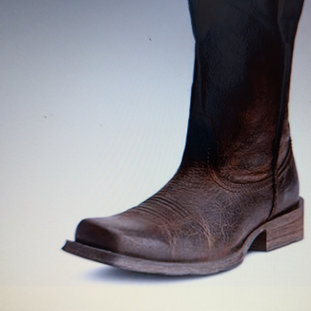 Ariat Rich Brown Leather Western Boots